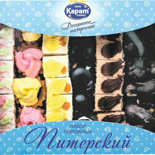 Пирожное Карат Плюс Набор Питерский