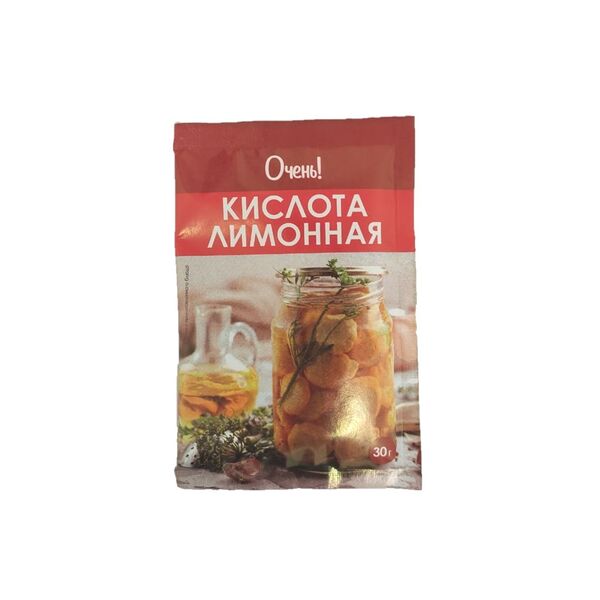 Кислота лимонная Очень! 30г
