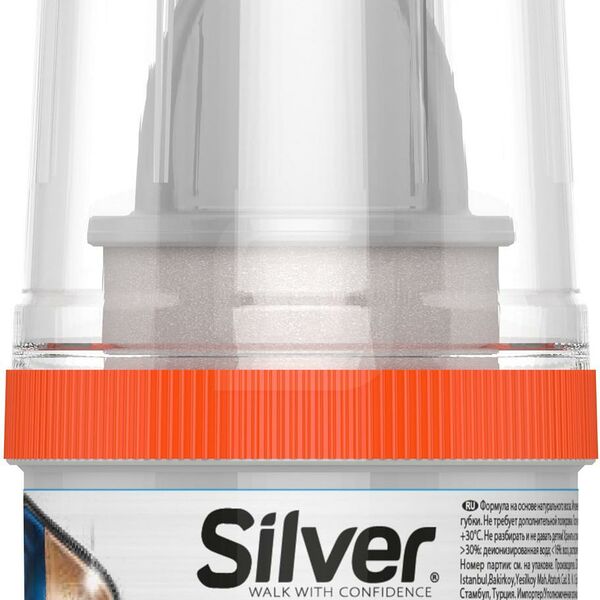 Крем-блеск для обуви Silver Express бесцветный 50 мл