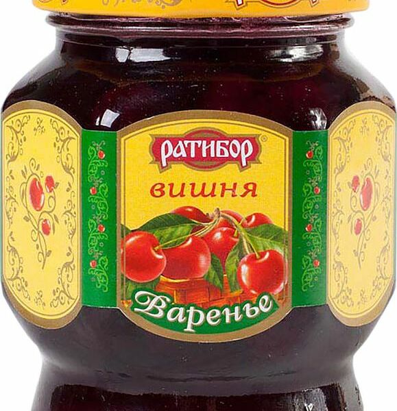 Варенье вишнёвое Ратибор, 350г