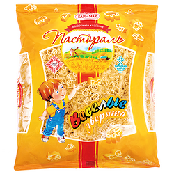 Макаронные изделия Боримак Веселые зверята гр.В в/с вес 900г