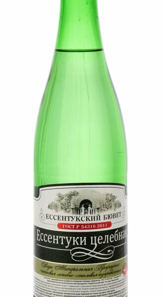 Вода минеральная газированная Ессентукский бювет Ессентуки целебная