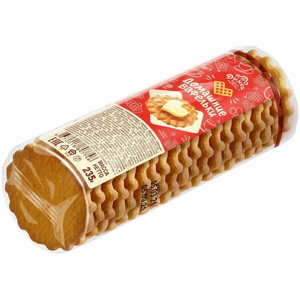 Вафельки Дымка Домашние сдобные, 235г