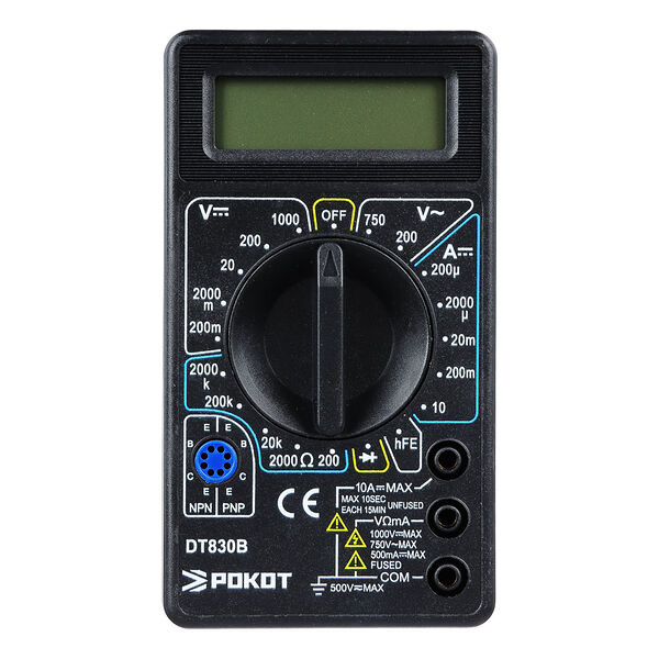 Рокот мультиметр цифровой dt-830в