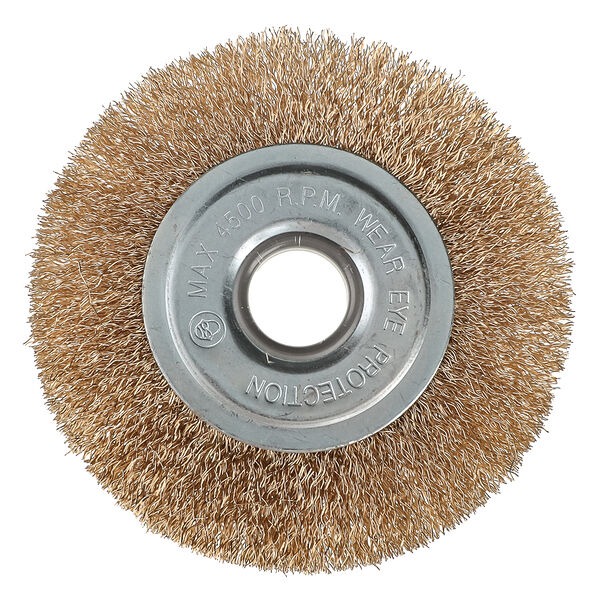 Ермак щетка металл. для ушм 125мм/22мм, плоская