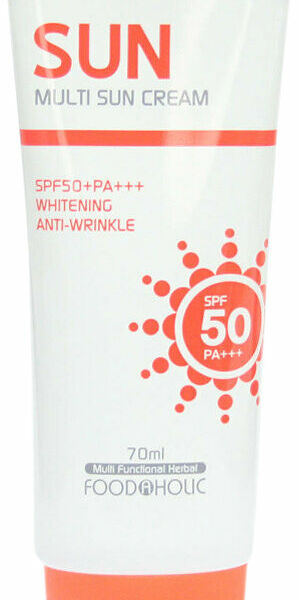 Крем для лица солнцезащитный FoodaHolic Multi Sun SPF50+ РА+++, 70 мл