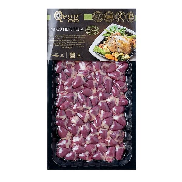 Сердце перепелиное, Qegg, 200 г, Россия