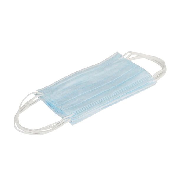 Маска трехслойная нетканая, 5 шт