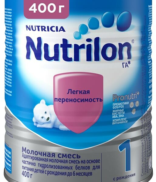 Смесь Nutrilon молочная 1 с 0 до 6 месяцев 400г