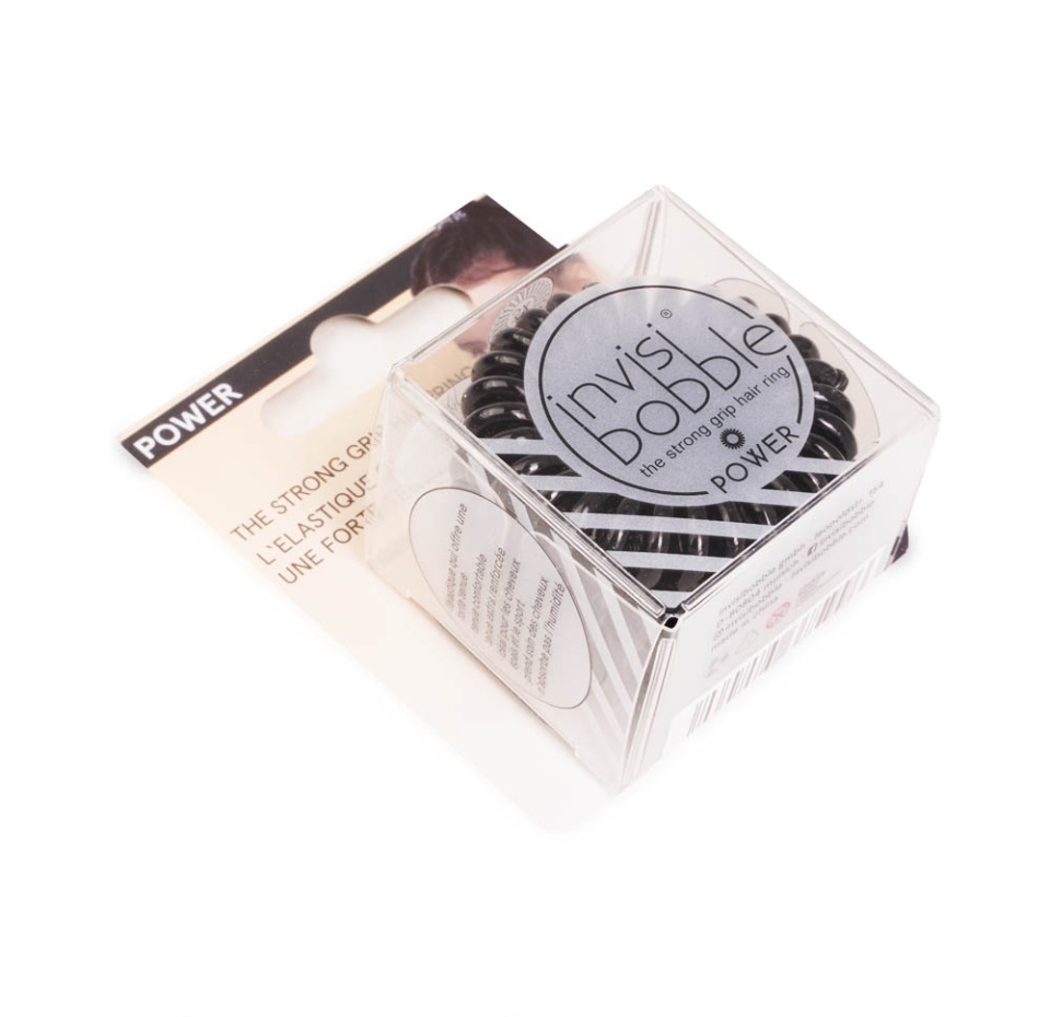 

Резинка-браслет invisibobble для волос SLIM True Black 1 шт Германия