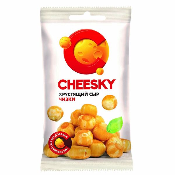 Сыр копченый Сырцееды Cheesky хрустящий 30%, шарики