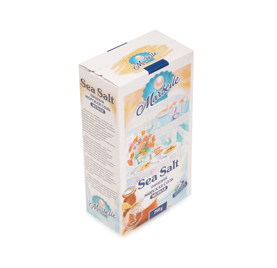 

Соль морская С.Пудовъ помол №0 мелкая, 750г