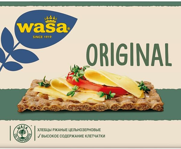 Хлебцы Wasa ржаные 275г