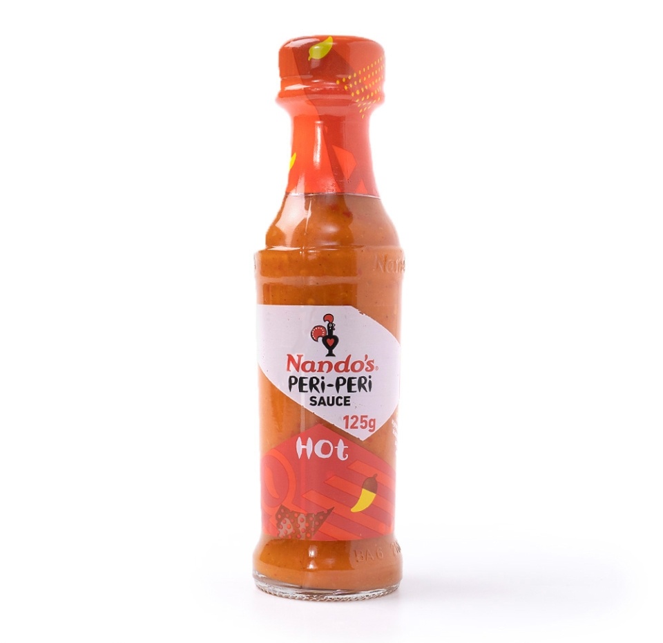 

Соус чили Peri-Peri острый (без сахара, глютена), Nando's, 125 г, ЮАР