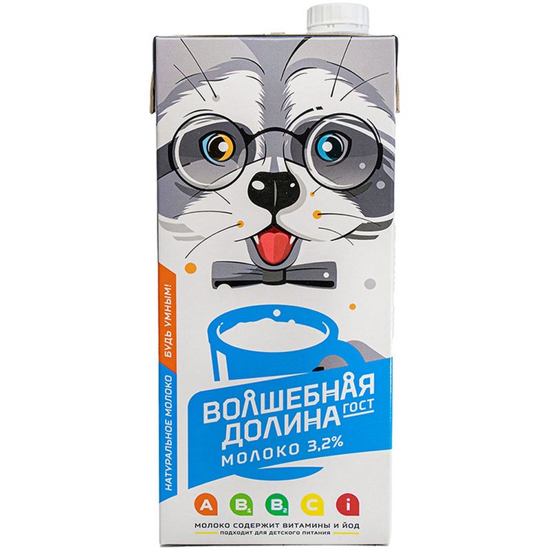 

Молоко детское Волшебная Долина ультрапастеризованное 3.2% 950 мл