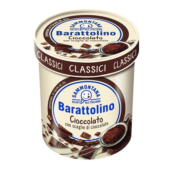 Десерт замороженный «Итальянское мороженое Чиоколато Бараттолино» Sammontana