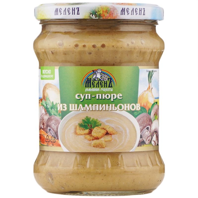 

Суп-пюре Меленъ из шампиньонов 460 г