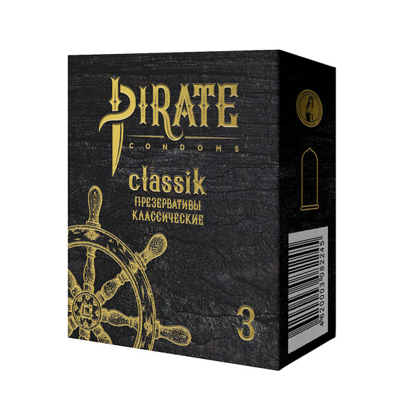 Презервативы Pirate Classik 3 шт