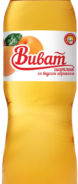 Напиток БУЛГАРПИВО Виват Шатлык с ароматом абрикоса газированный