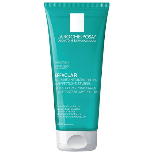 Гель La Roche-Posay Effaclar 200 мл микроотшелушивающий очищающий