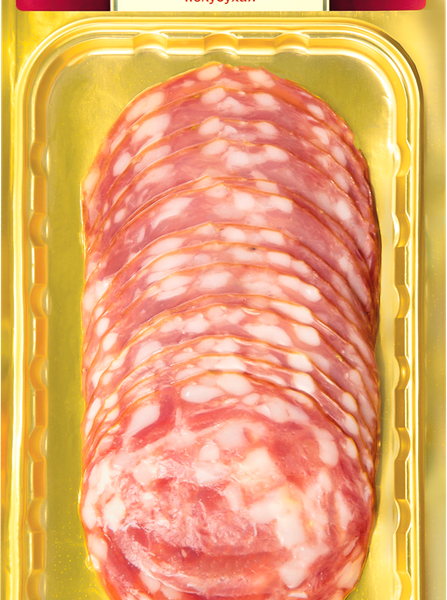 Колбаса сырокопченая АНКОМ Итальянская полусухая, нарезка