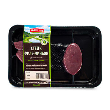 Стейк Заречное Филе-миньон из мяса молодого бычка, травяного откорма