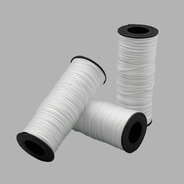 Нитки обувные 100м (белые) 3 шт