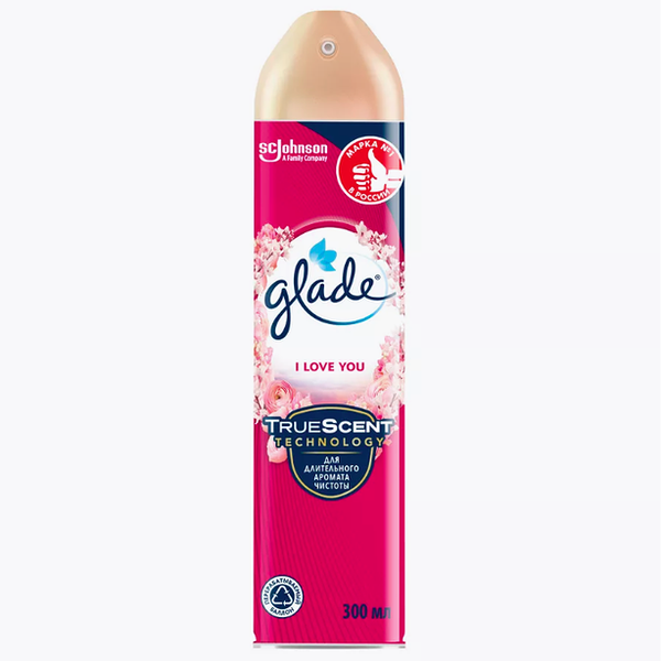 Освежитель воздуха Glade I Love You аэрозоль