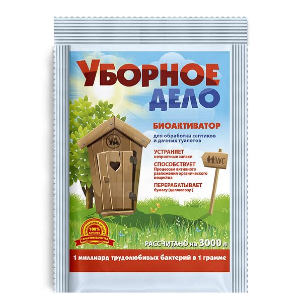 Биоактиватор Уборное Дело для септиков 75г