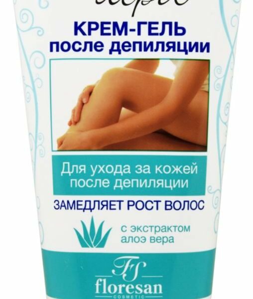 Крем-гель после депиляции Floresan с экстрактом алоэ вера