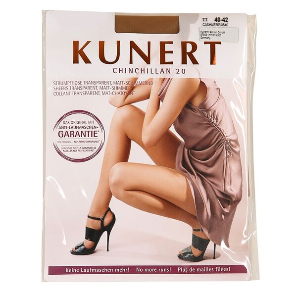 Колготки Kunert Chinchillan бежевый, 20 den, размер 2