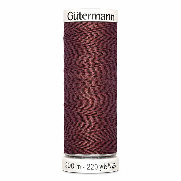 748277 Нить Sew-all для всех материалов, 200м, 100% п/э Gutermann(262 т.старая роза)