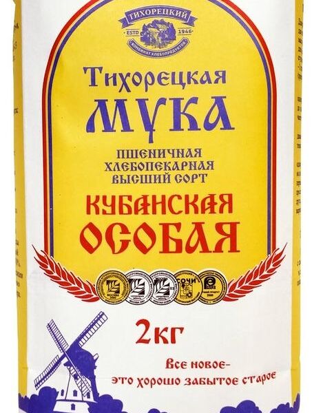 Мука Тихорецкая особая 2кг