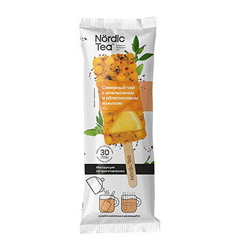 Чай Nordic Tea Северный чай с апельсином и облепиховым жмыхом
