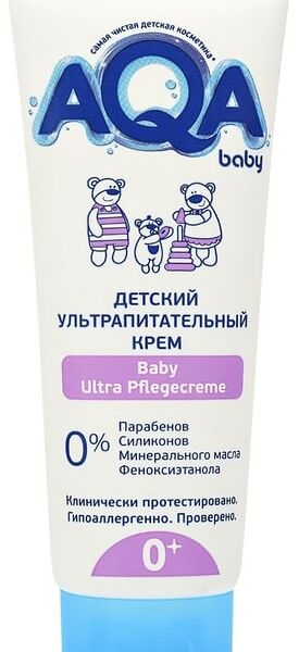 Крем детский Aqa baby ультрапитательный 75мл