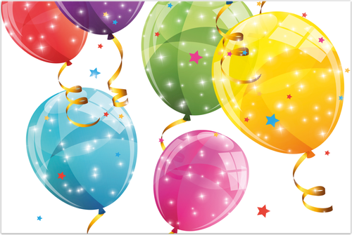 

Скатерть пластиковая PROCOS Sparkling Balloons 120х180см Арт. 88151