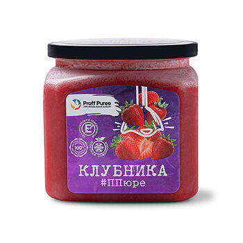 Пюре фруктовое замороженное PROFF PUREE Клубника