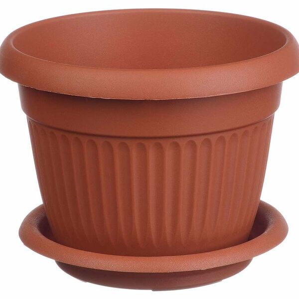 Кашпо ливия терракотовое ТМ Idea (Идеа)