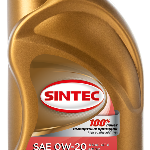 Масло моторное Sintec Platinum Sae 0W-20 Api SP синтетическое, 1л