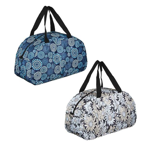 Vetta сумка хозяйственная складная, 42x25x19см, 20л, до 25кг, полиэстер, 2 дизайна