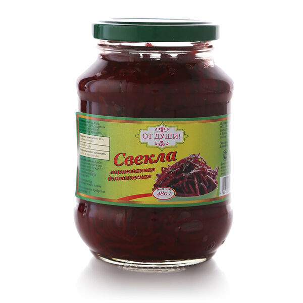 Свекла маринованная деликатесная ТМ От души