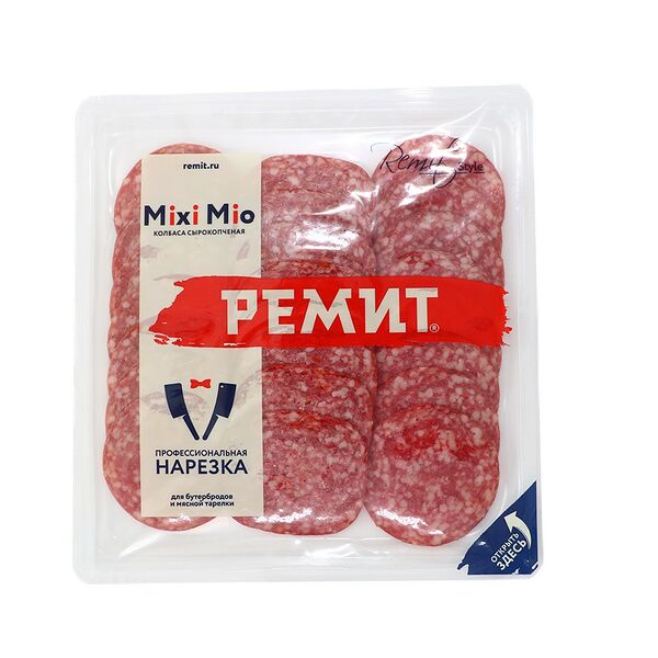 Нарезка колбасы Ассорти Mixi Mio с/к ГМС (шт. 100 гр.)