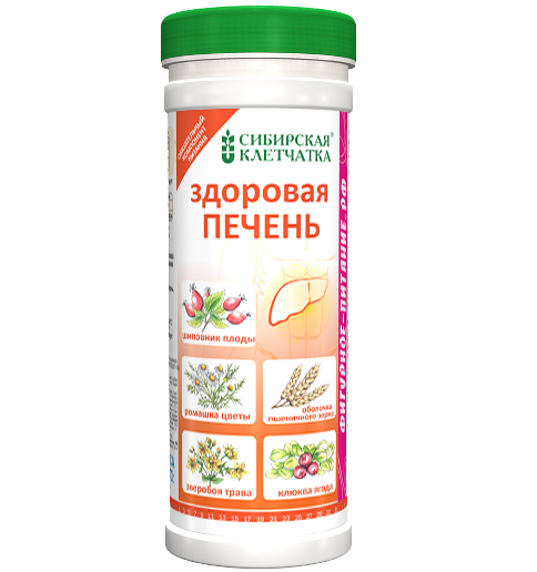Сибирская клетчатка Здоровая печень 170 г