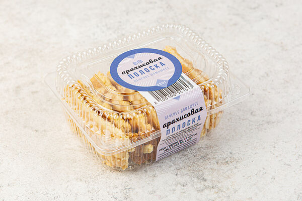 Печенье домашнее Арахисовая полоска 