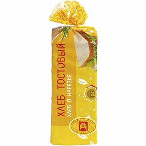 Хлеб Псковский хлебокомбинат Тостовый в нарезке