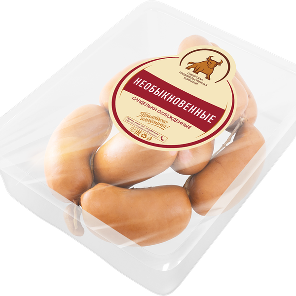 Сардельки СПК Необыкновенные МГС вес до 1.2 кг