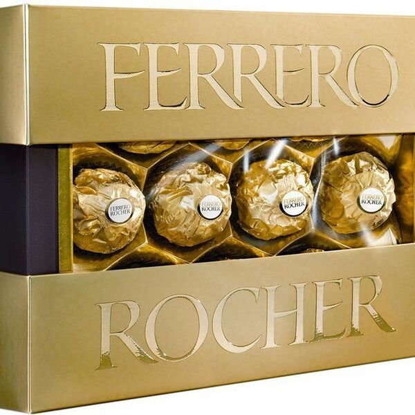 Конфеты Ferrero Rocher Молочный шоколад и лесной орех 125г
