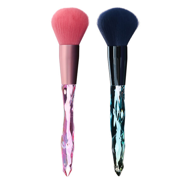 Юниlook кисть для компактной или рассыпчатой пудры, акрил, металл, ворс нейлон, 17,2см, 1-2 дизайна, 1 шт