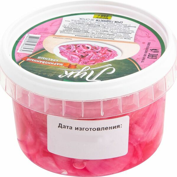 Лук маринованный ФЭГ красный 250 г