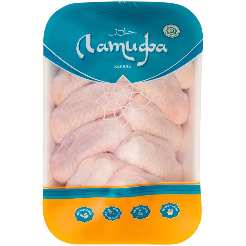 

Крыло цыпленка-бройлера Латифа Халяль охлажденное вес